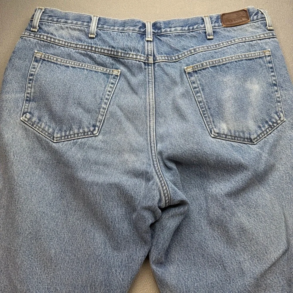 LL Bean Jeans Classic Fit Fleece Lined Straight‎ 40x32 (FIT 39x31) Denim Winter